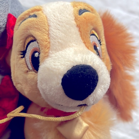 Disney’s Lady & The Tramp set of plushies - Picture 9 of 12